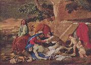 Nicolas Poussin Beweinung Christi oil painting reproduction